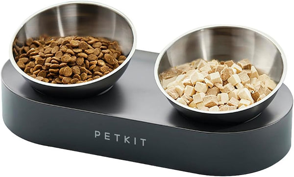 PETKIT Cat Bowls with Stand Tilted
