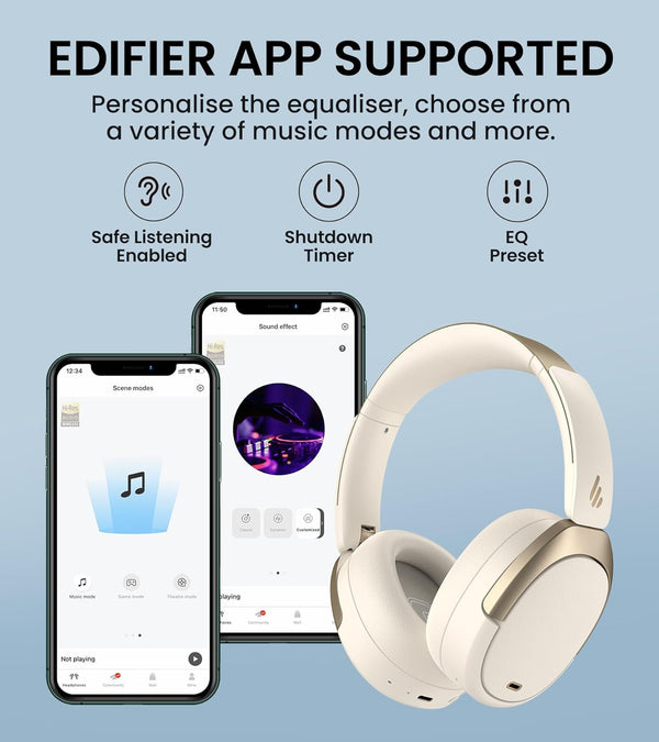 Edifier WH950NB Hybrid Active Noise Cancelling Headphones