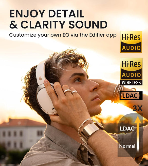 Edifier WH950NB Hybrid Active Noise Cancelling Headphones