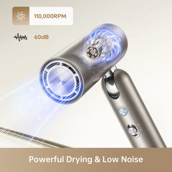 Dreame Pocket High-Speed Hair Dryer without curling nozzle